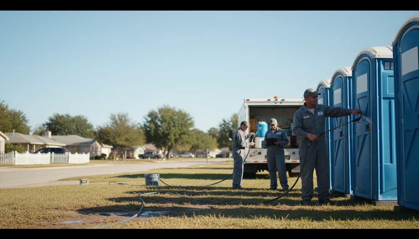 Long-Term Portable Toilet Rental in Preston, MS near me